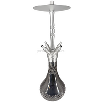 Cachimba WD Hookah Four Elements Plateada