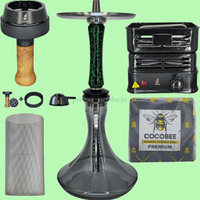 Pack Premium Hawk Hookah Verde