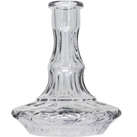 Base Premium Shisha Alemana Tallada Gris - Frontal - Premium Shisha