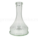 Base Premium Shisha Doble Drop Trasparente - Frontal - Premium Shisha