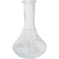 Base Premium Shisha Drop Transparente - Frontal - Premium Shisha