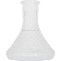 Base Premium Shisha Mini Tallada Flores - Frontal - Premium Shisha