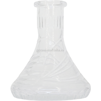 Base Premium Shisha Mini Tallada Lines - Frontal - Premium Shisha