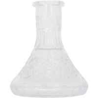 Base Premium Shisha Mini Tallada Snowflake - Frontal - Premium Shisha