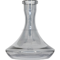 Base Premium Shisha Rusa Lisa Gris - Frontal - Premium Shisha
