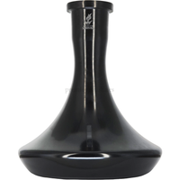 Base Premium Shisha Rusa Lisa Negra - Frontal - Premium Shisha
