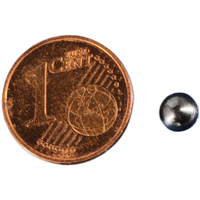 Bola de Purga Cachimba Acero Inoxidable 5mm - Frontal - Premium Shisha