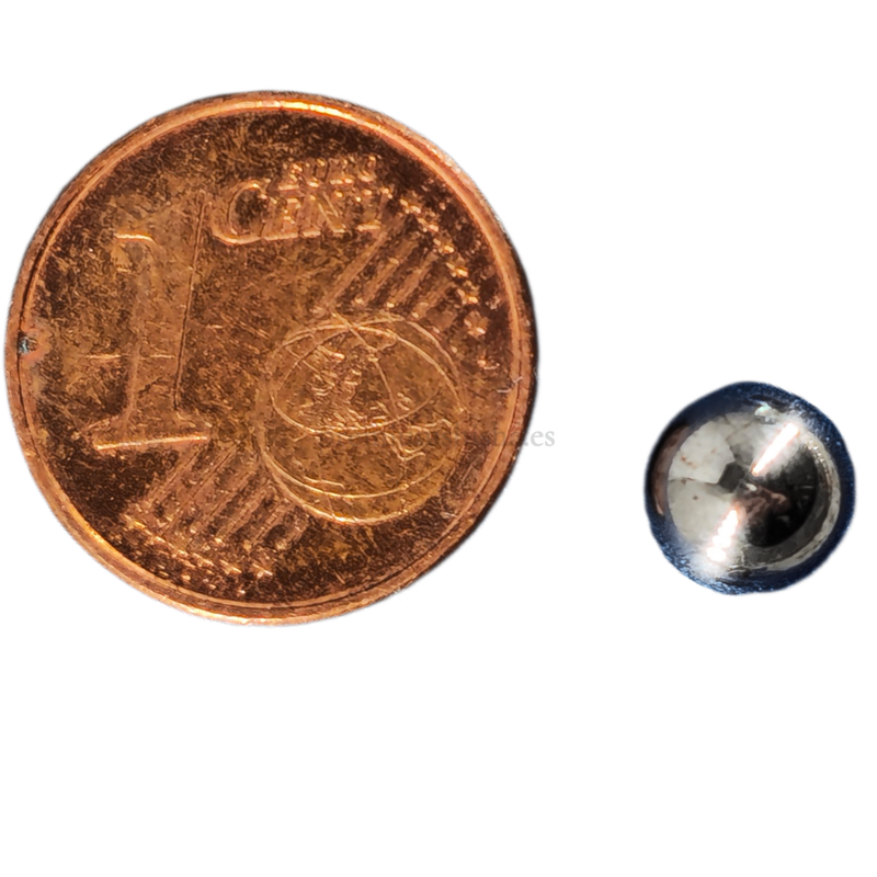 Bola de Purga Cachimba Acero Inoxidable 6mm