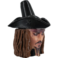 Boquilla 3D Premium Shisha Jack Sparrow - Detalle 1 - Premium Shisha