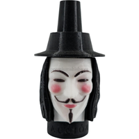 Boquilla 3D Premium Shisha V de Vendetta - Frontal - Premium Shisha