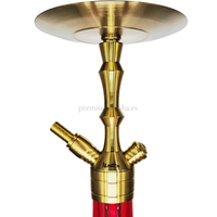 Cachimba Aladin MVP 360 Dorada y Roja - Detalle 1 - Premium Shisha