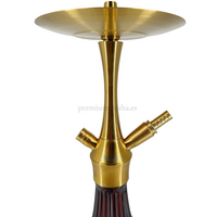 Cachimba Aladin MVP A36 Gold Dark Red