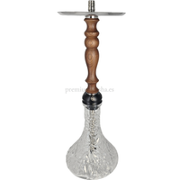 Cachimba Aroma Hookah Bravo Marrón - Frontal - Premium Shisha