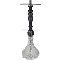 Cachimba Aroma Hookah Bravo Negro - Frontal - Premium Shisha