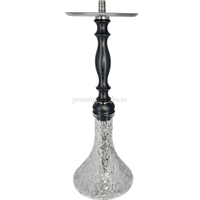 Cachimba Aroma Hookah Tango Wood Negro - Frontal - Premium Shisha