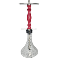 Cachimba Aroma Hookah Tango Wood Roja - Frontal - Premium Shisha