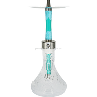 Cachimba Chameleon Mini Series Jade Turquesa - Frontal - Premium Shisha