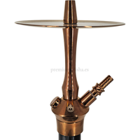 Cachimba El-Badia C5 V2 Brown Copper - Detalle 1 - Premium Shisha