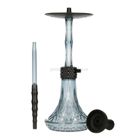 Cachimba El-Badia Fancy Azul - Frontal - Premium Shisha