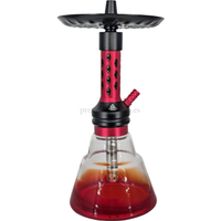 Cachimba Erasmus Hookah Mini Cactus Aura Roja - Frontal - Premium Shisha