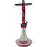 Cachimba Erasmus Hookah Turbo Rojo - Frontal - Premium Shisha