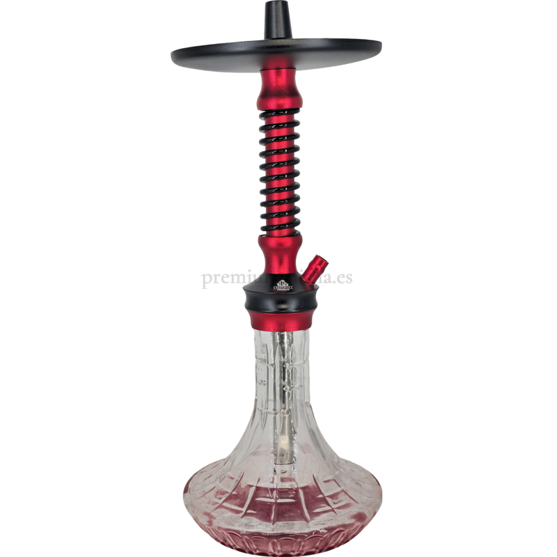 Cachimba Erasmus Hookah Turbo Rojo