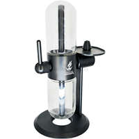 Cachimba Gravity Shisha & Bong Negra - Frontal - Premium Shisha