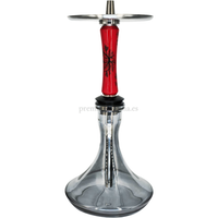 Cachimba Hawk Hookah Roja - Frontal - Premium Shisha