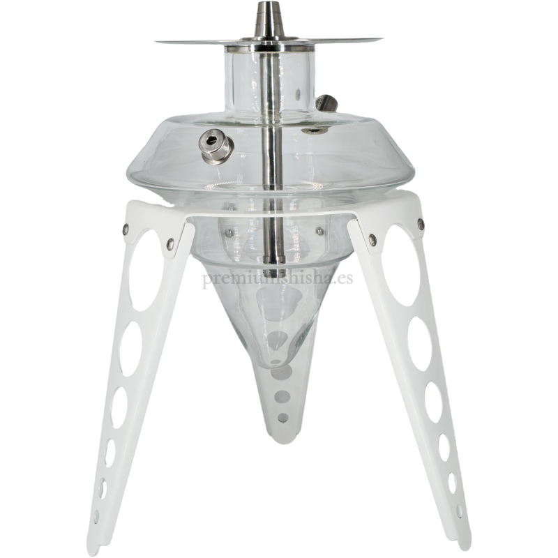 Cachimba Hookah Flame Trinity Blanca