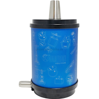 Cachimba Oduman Atomic Azul - Frontal - Premium Shisha