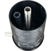 Cachimba Oduman Atomic Negra - Detalle 1 - Premium Shisha