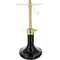 Cachimba Oduman Infinity Dorada - Frontal - Premium Shisha