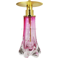 Cachimba Oduman x El Nefes Emo Dream Rosa y Dorada - Frontal - Premium Shisha