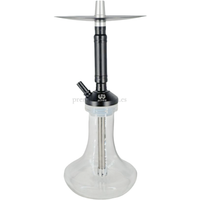 Cachimba Olympo Zeus Negra - Frontal - Premium Shisha