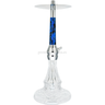 Cachimba Premium Shisha Lava Azul Espacial - Frontal - Premium Shisha