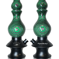 Cachimba Regal D.W. King Verde - Detalle 1 - Premium Shisha