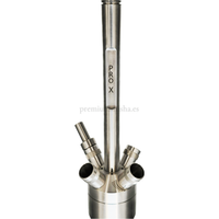 Cachimba Steamulation Pro X Transparente - Detalle 1 - Premium Shisha