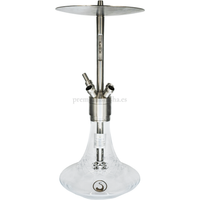 Cachimba Steamulation Pro X Transparente - Frontal - Premium Shisha