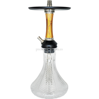 Cachimba Tortuga Ranger Naranja - Frontal - Premium Shisha