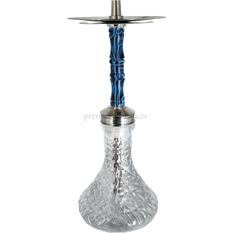 Cachimba Wd Mini Resin Inox Azul