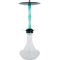 Cachimba WD Resin Waves Turquesa - Frontal - Premium Shisha