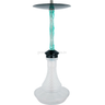 Cachimba WD Resin Waves Turquesa - Frontal - Premium Shisha