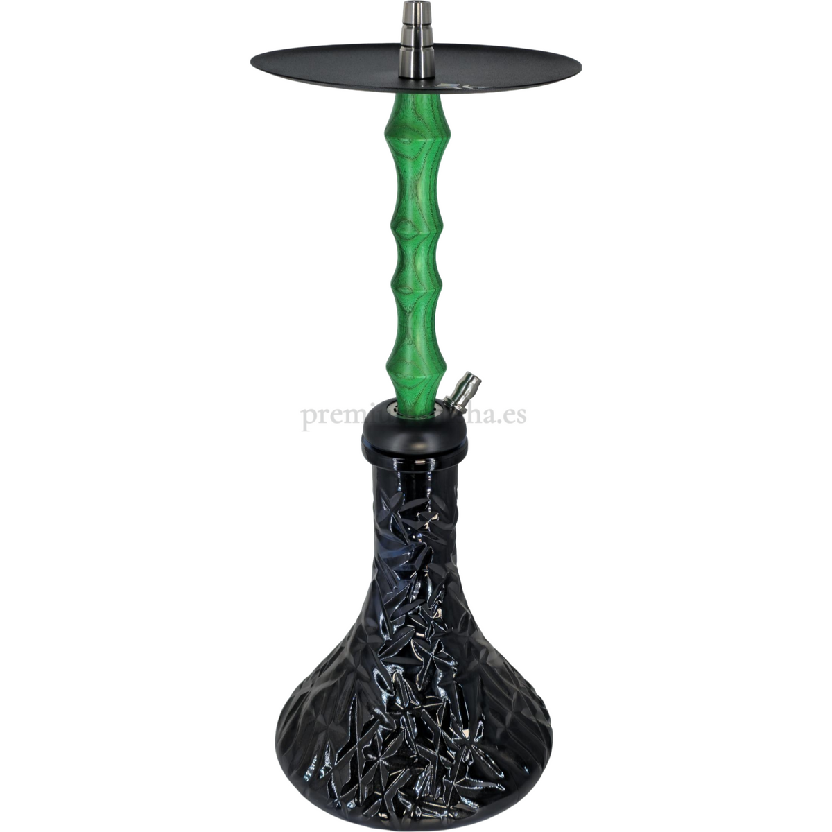 Cachimba YKAP Hookah Killer + Wave Verde - Frontal - Premium Shisha
