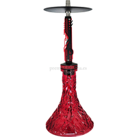 Cachimba YKAP Hookah Neo Mod Roja - Frontal - Premium Shisha