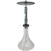 Cachimba YKAP Hookah Neo Mod Verde Menta - Frontal - Premium Shisha
