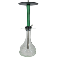 Cachimba YKAP Hookah Wood Verde - Frontal - Premium Shisha