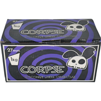 Carbón Corpse 1kg 27mm - Frontal - Premium Shisha
