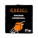 Carbón Gresco 26mm 1kg - Frontal - Premium Shisha
