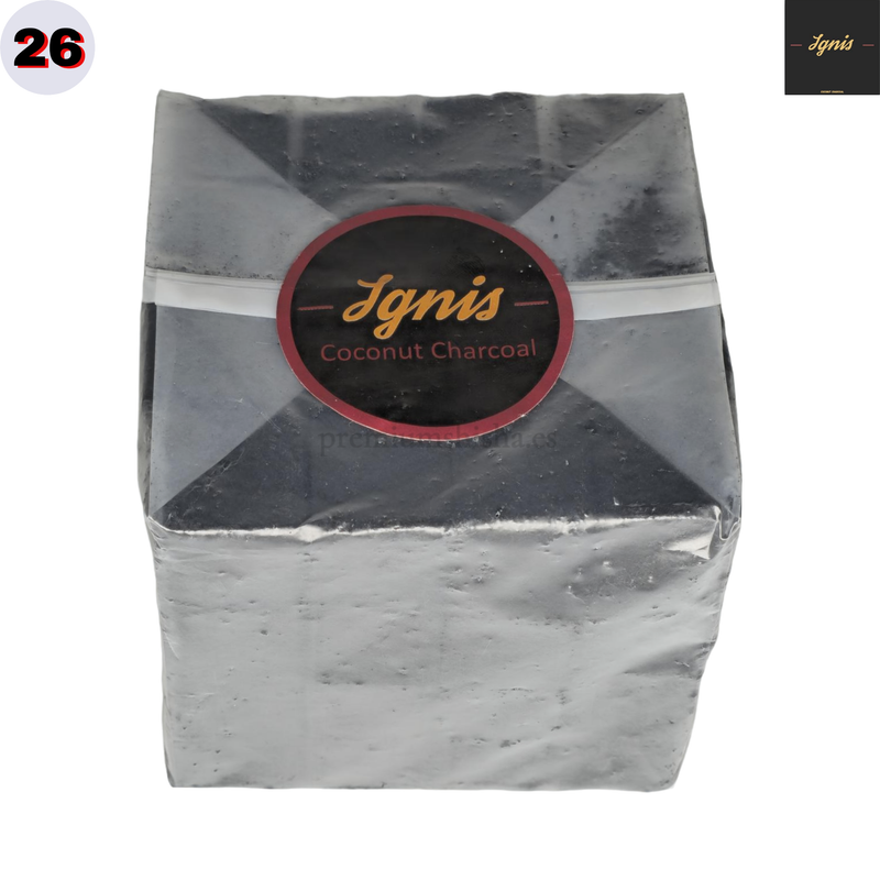 Carbón Ignis Flow 1kg 26mm