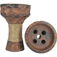 Cazoleta Art Bar Killer V1 Tradi Marrón - Frontal - Premium Shisha